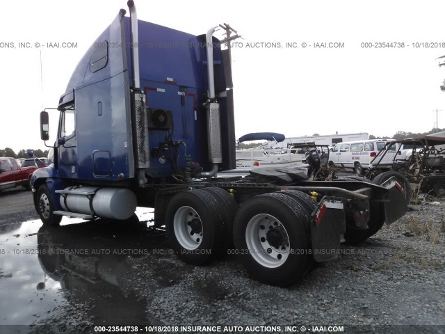 1FUJBBAV26PX14290 - 2006 FREIGHTLINER CONVENTIONAL ST120 BLUE photo 3