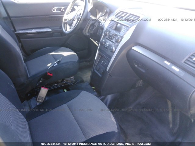 1FM5K8ARXEGC15312 - 2014 FORD EXPLORER POLICE INTERCEPTOR BLACK photo 5