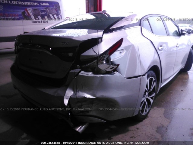 1N4AA6AP8JC376239 - 2018 NISSAN MAXIMA 3.5S/SV/SL/SR/PLAT SILVER photo 6