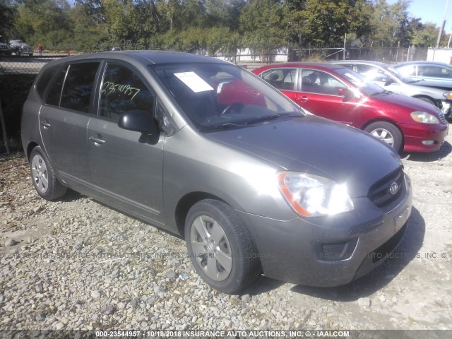 KNAFG528397221924 - 2009 KIA RONDO LX/EX GRAY photo 1