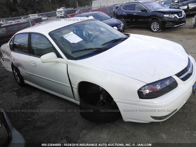 2G1WH55K259261517 - 2005 CHEVROLET IMPALA LS WHITE photo 1