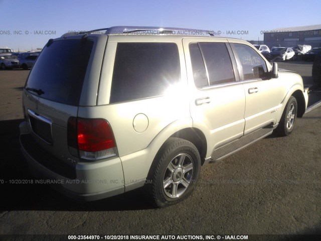 5LMEU78H23ZJ23112 - 2003 LINCOLN AVIATOR 青色 照片 4