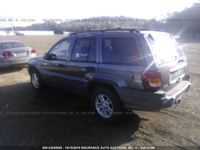 1J4GX48S64C295773 - 2004 JEEP GRAND CHEROKEE LAREDO/COLUMBIA/FREEDOM 灰色 照片 3