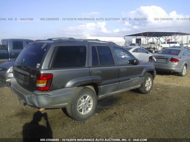 1J4GX48S64C295773 - 2004 JEEP GRAND CHEROKEE LAREDO/COLUMBIA/FREEDOM 灰色 照片 4