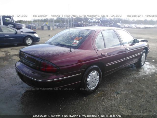 2G1WL52M2X9162333 - 1999 CHEVROLET LUMINA LS MAROON photo 4