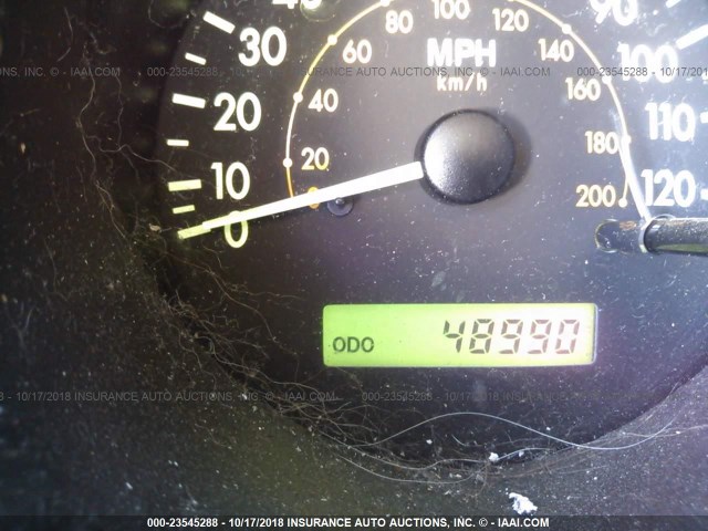 KL1TD66657B795536 - 2007 CHEVROLET AVEO LS RED photo 7