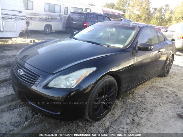 JNKCV64E88M129467 - 2008 INFINITI G37 JOURNEY/SPORT BLACK photo 2