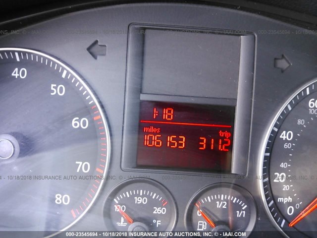 3VWEG71K77M061456 - 2007 VOLKSWAGEN JETTA WOLFSBURG 银色 照片 7