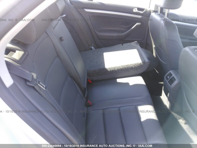 3VWEG71K77M061456 - 2007 VOLKSWAGEN JETTA WOLFSBURG 银色 照片 8