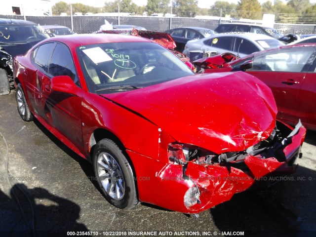 2G2WP552971169580 - 2007 PONTIAC GRAND PRIX Қызыл фото 1