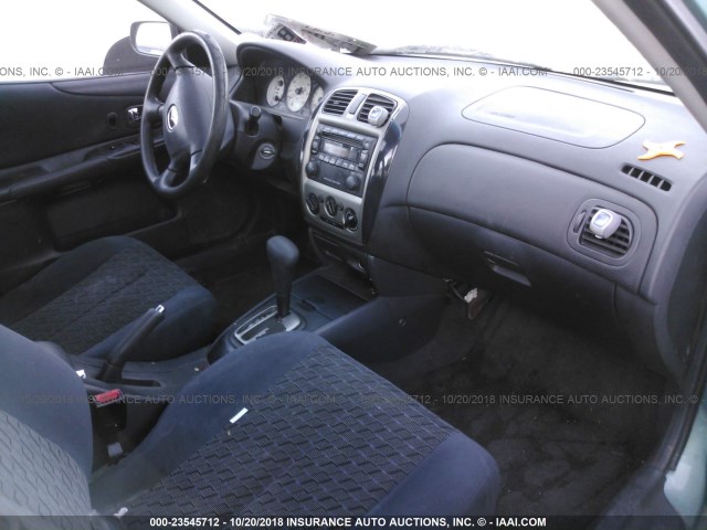 JM1BJ226210445313 - 2001 MAZDA PROTEGE LX/ES მწვანე ფოტო 5