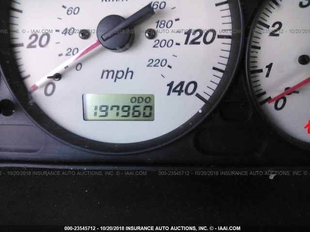 JM1BJ226210445313 - 2001 MAZDA PROTEGE LX/ES მწვანე ფოტო 7