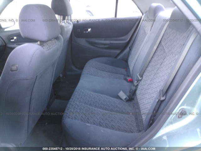 JM1BJ226210445313 - 2001 MAZDA PROTEGE LX/ES მწვანე ფოტო 8