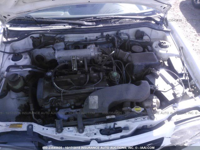 JT2EL56E1S7016305 - 1995 TOYOTA TERCEL DX WHITE photo 10