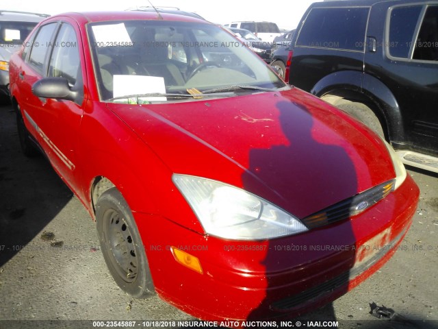 1FAFP33P52W221440 - 2002 FORD FOCUS LX RED photo 6