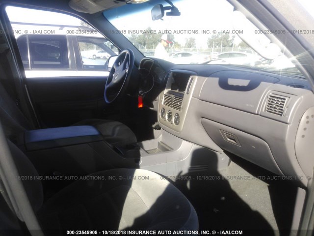 1FMZU63E55ZA52454 - 2005 FORD EXPLORER XLT/XLT SPORT/NBX 棕色 照片 5