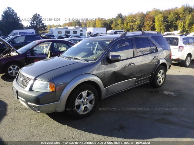 1FMZK02146GA50614 - 2006 FORD FREESTYLE SEL GRAY photo 2