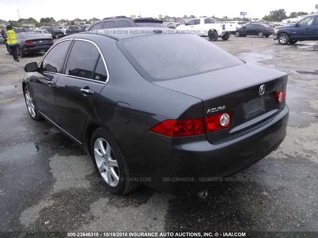 JH4CL968X5C021125 - 2005 ACURA TSX GRAY photo 3