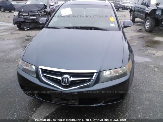 JH4CL968X5C021125 - 2005 ACURA TSX GRAY photo 6