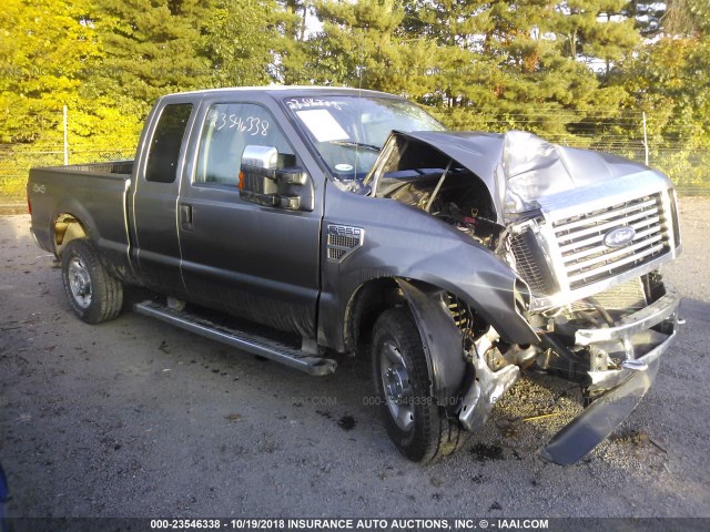 1FTSX2B52AEB33677 - 2010 FORD F250 SUPER DUTY GRAY photo 1