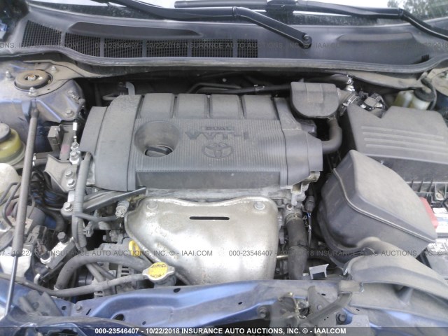 4T1BF3EK3BU764922 - 2011 TOYOTA CAMRY SE/LE/XLE 蓝色 照片 10
