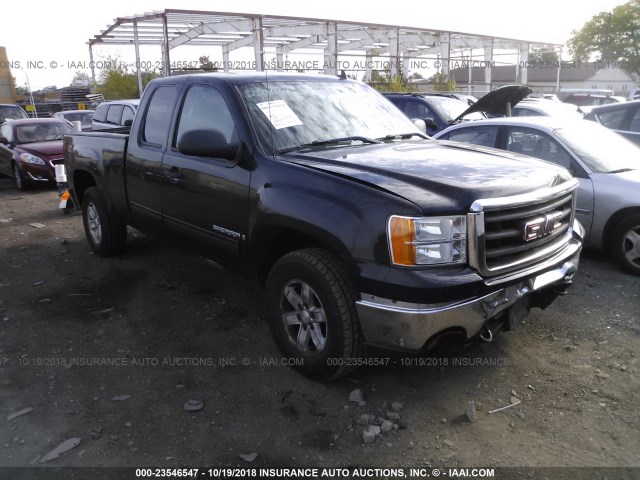 1GTEK19J18Z293478 - 2008 GMC SIERRA K1500 BLACK photo 1