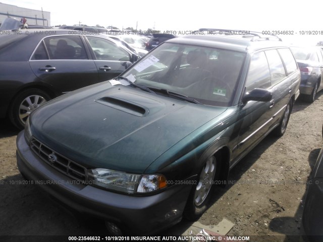 4S3BG6859X7615008 - 1999 SUBARU LEGACY OUTBACK/SSV/LIMITED/30TH GREEN photo 2