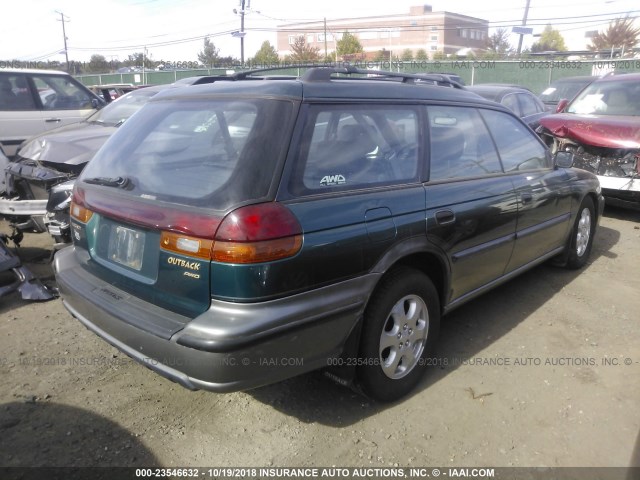 4S3BG6859X7615008 - 1999 SUBARU LEGACY OUTBACK/SSV/LIMITED/30TH GREEN photo 4