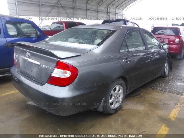 4T1BE32K84U856666 - 2004 TOYOTA CAMRY LE/XLE/SE 灰色 照片 4