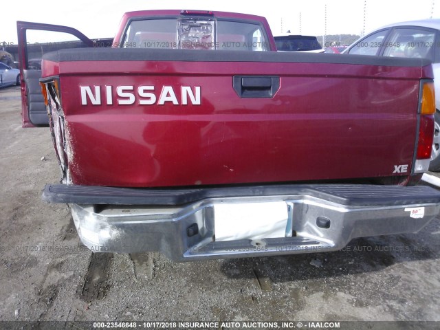 1N6SD11S4SC414884 - 1995 NISSAN TRUCK E/XE RED photo 8