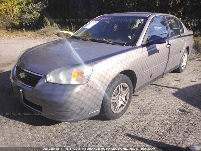 1G1ZS58F27F239072 - 2007 CHEVROLET MALIBU LS თაფლისფერი ფოტო 2