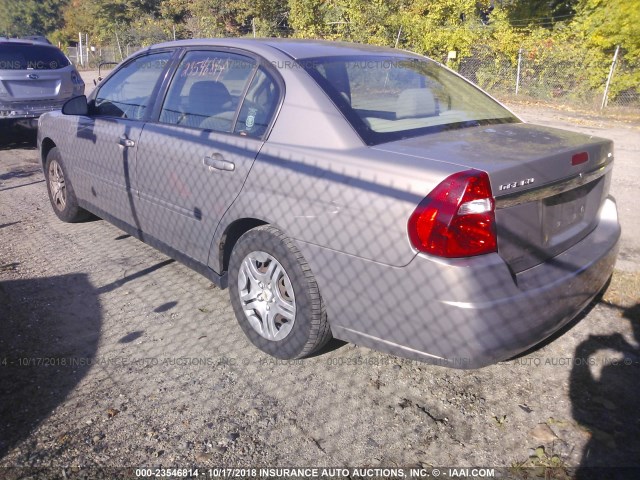 1G1ZS58F27F239072 - 2007 CHEVROLET MALIBU LS თაფლისფერი ფოტო 3