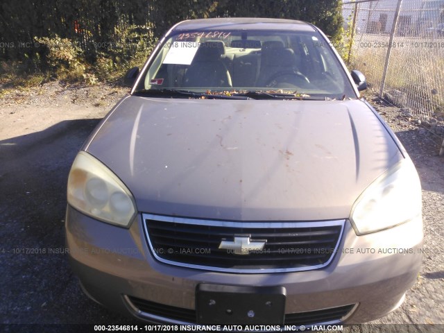 1G1ZS58F27F239072 - 2007 CHEVROLET MALIBU LS თაფლისფერი ფოტო 6