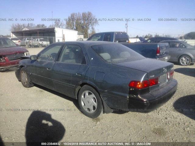 JT2BG22K910554291 - 2001 TOYOTA CAMRY CE/LE/XLE მწვანე ფოტო 3