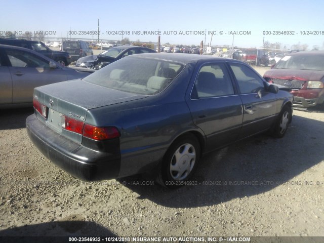 JT2BG22K910554291 - 2001 TOYOTA CAMRY CE/LE/XLE მწვანე ფოტო 4