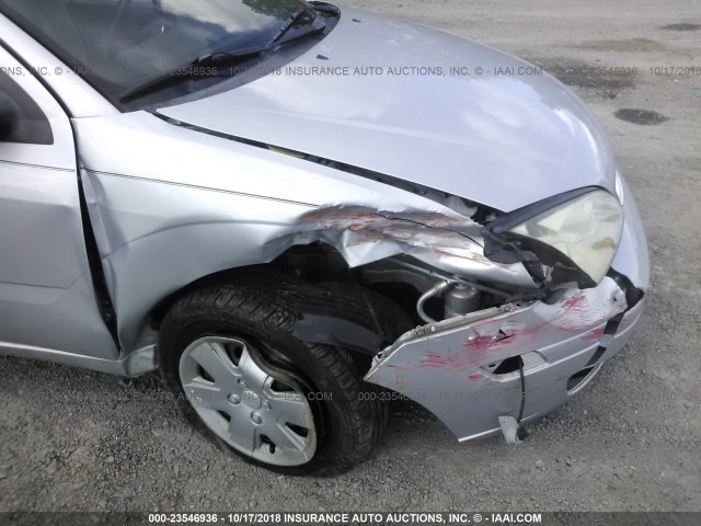 1FAFP34N37W196350 - 2007 FORD FOCUS ZX4/S/SE/SES 银色 照片 6