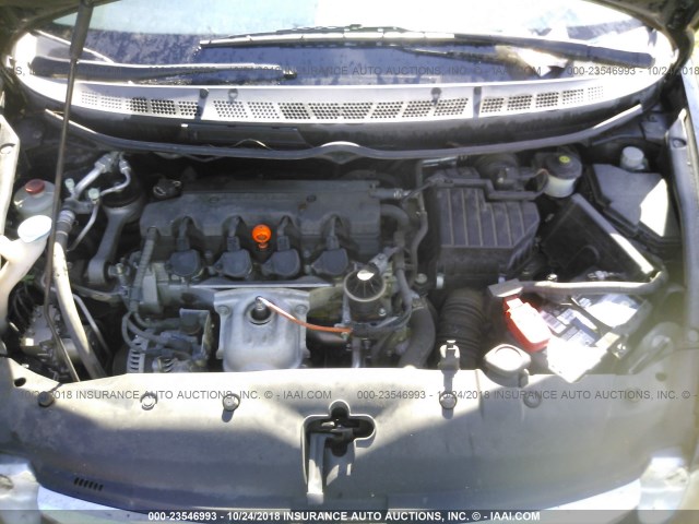 1HGFA15959L009472 - 2009 HONDA CIVIC EXL 黑色 照片 10