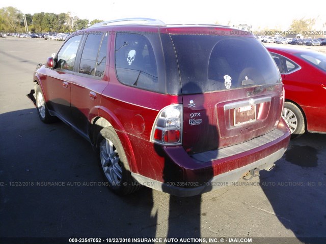 5S3ET13S862802738 - 2006 SAAB 9-7X LINEAR RED photo 3