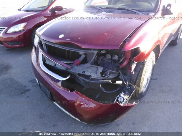 5S3ET13S862802738 - 2006 SAAB 9-7X LINEAR RED photo 6