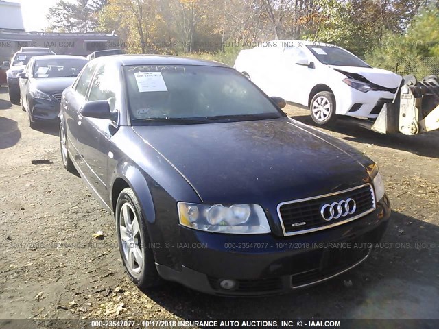 WAULT68E92A308687 - 2002 AUDI A4 3.0 QUATTRO Dark Blue photo 1