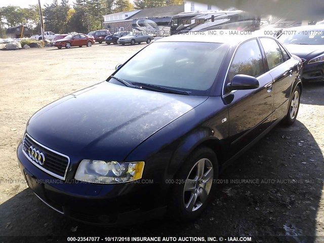 WAULT68E92A308687 - 2002 AUDI A4 3.0 QUATTRO Dark Blue photo 2