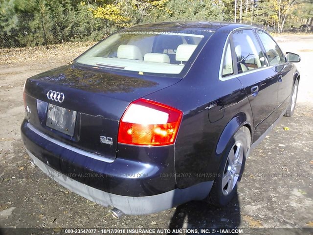 WAULT68E92A308687 - 2002 AUDI A4 3.0 QUATTRO Dark Blue photo 4