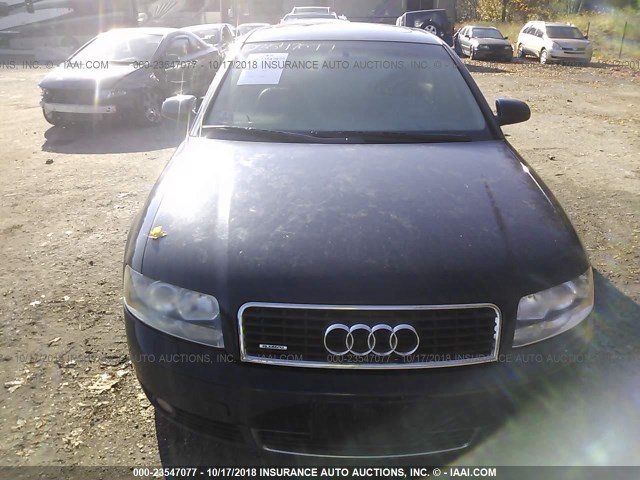 WAULT68E92A308687 - 2002 AUDI A4 3.0 QUATTRO Dark Blue photo 6