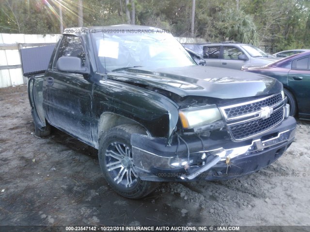 1GCEC14X47Z156249 - 2007 CHEVROLET SILVERADO C1500 CLASSIC GREEN photo 1