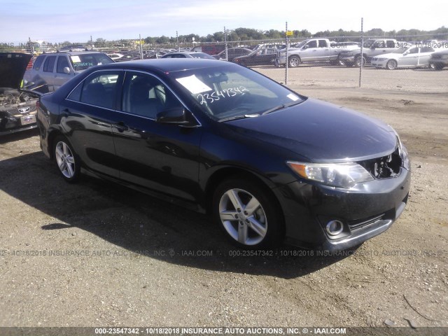 4T1BF1FKXEU384841 - 2014 TOYOTA CAMRY L/SE/LE/XLE Mavi foto 1