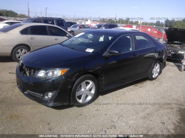 4T1BF1FKXEU384841 - 2014 TOYOTA CAMRY L/SE/LE/XLE Mavi foto 2