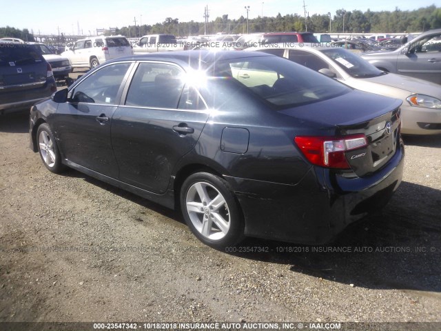 4T1BF1FKXEU384841 - 2014 TOYOTA CAMRY L/SE/LE/XLE Mavi foto 3