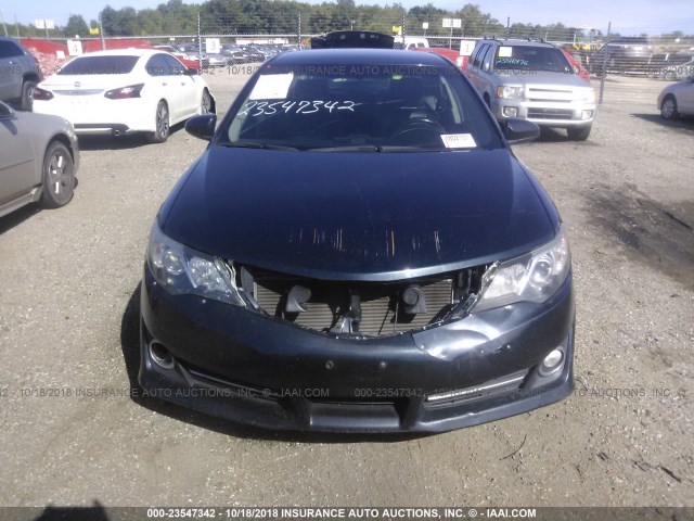 4T1BF1FKXEU384841 - 2014 TOYOTA CAMRY L/SE/LE/XLE Mavi foto 6