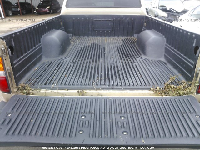 5TESN92N32Z028322 - 2002 TOYOTA TACOMA XTRACAB PRERUNNER ოქროსფერი ფოტო 8