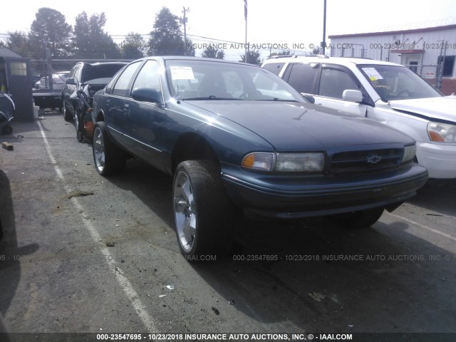 1G1BL52P1TR145354 - 1996 CHEVROLET CAPRICE / IMPALA CLASSIC/SS GREEN photo 1